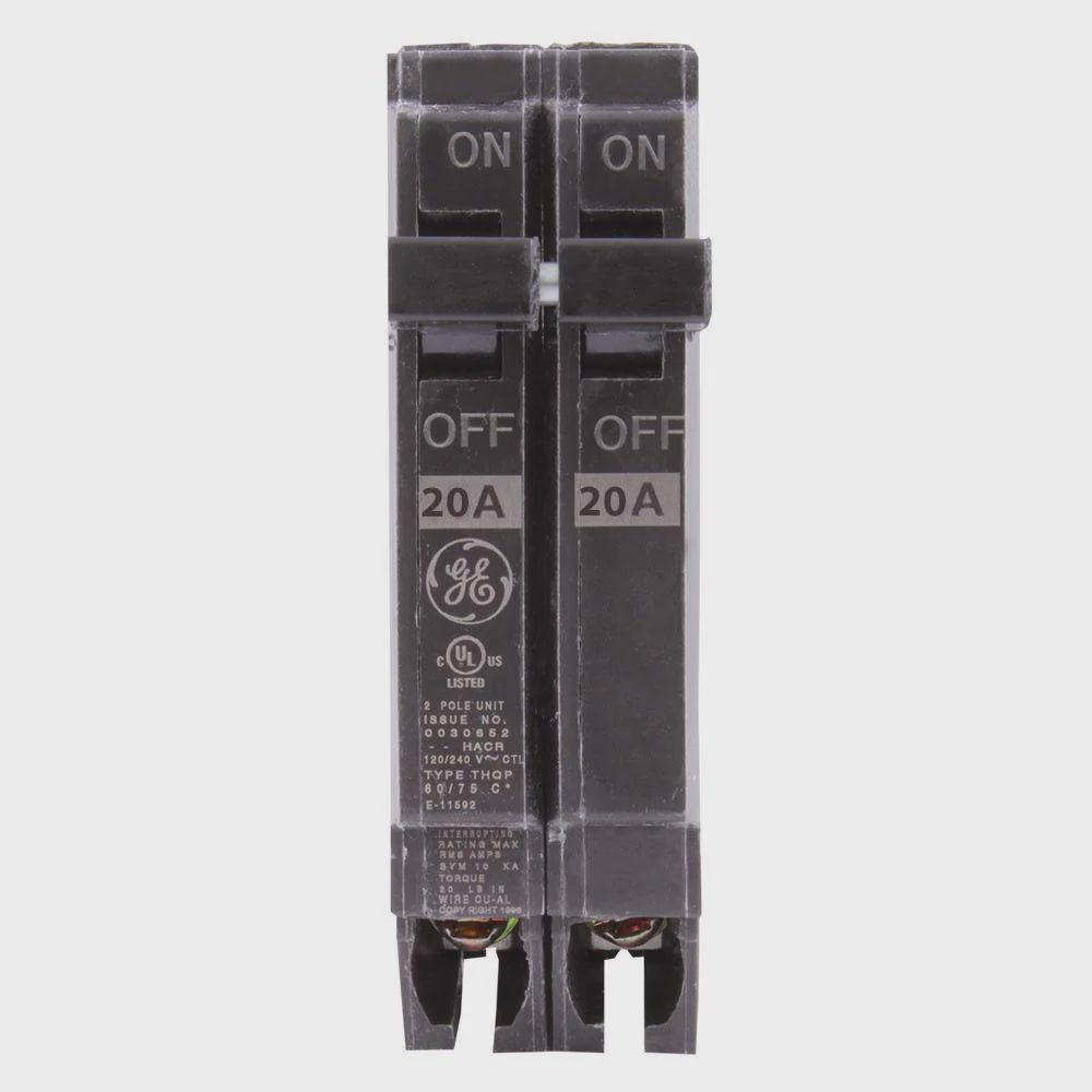 GE THQP220 2P 20A Plug-In