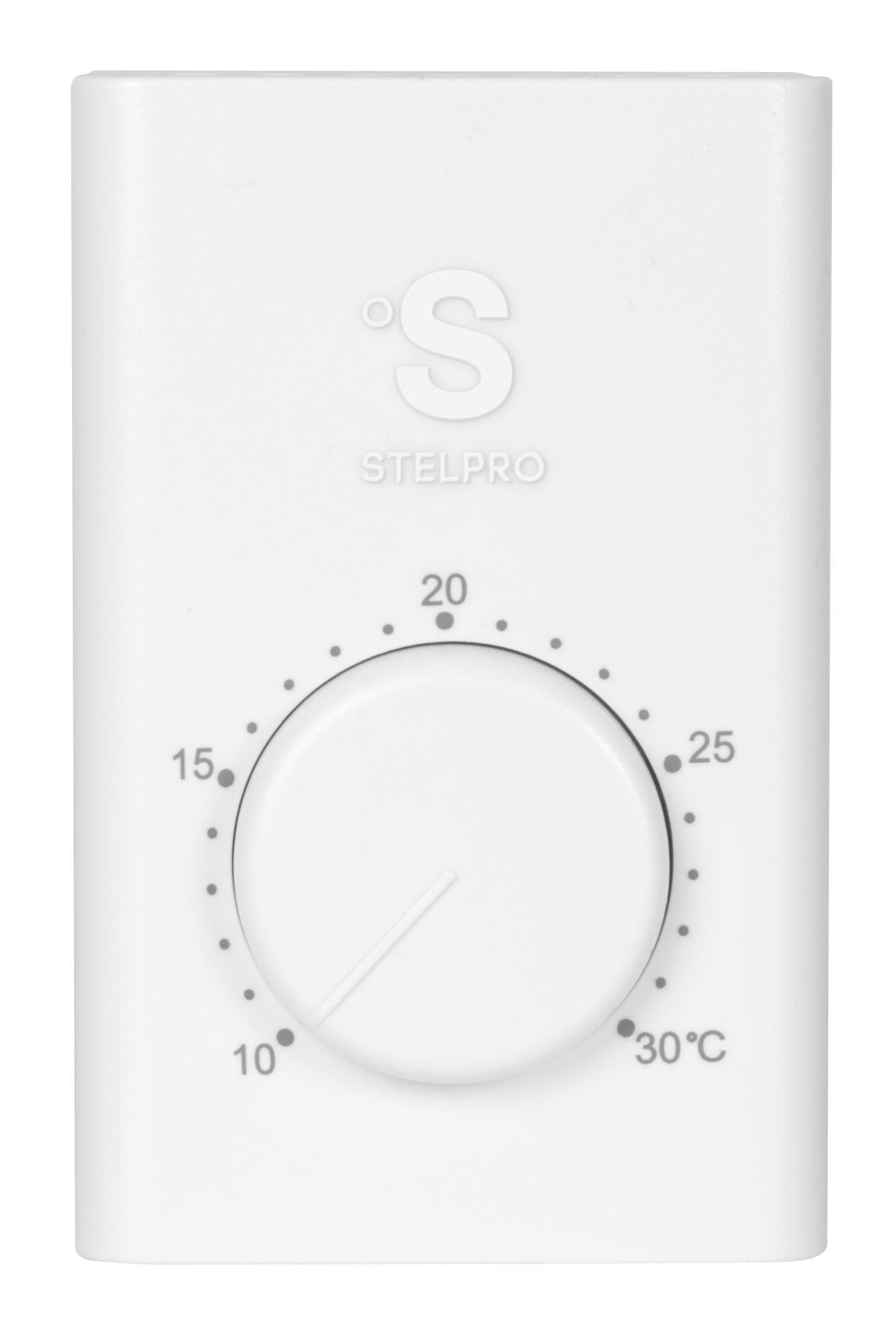 STELPRO DESIGN SWT1C 22Amp 120-277V 1-Pole SWT Series Wall Thermostat