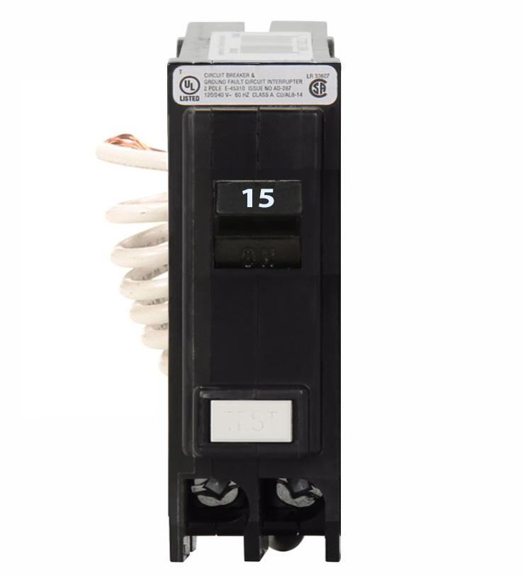 GFTCB115 - Eaton Cutler-Hammer 15 Amp Single Pole GFCI Circuit Breaker