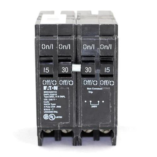 DNPL153015 - Eaton Cutler-Hammer Quad 15/30/30/15 Amp Circuit Breaker