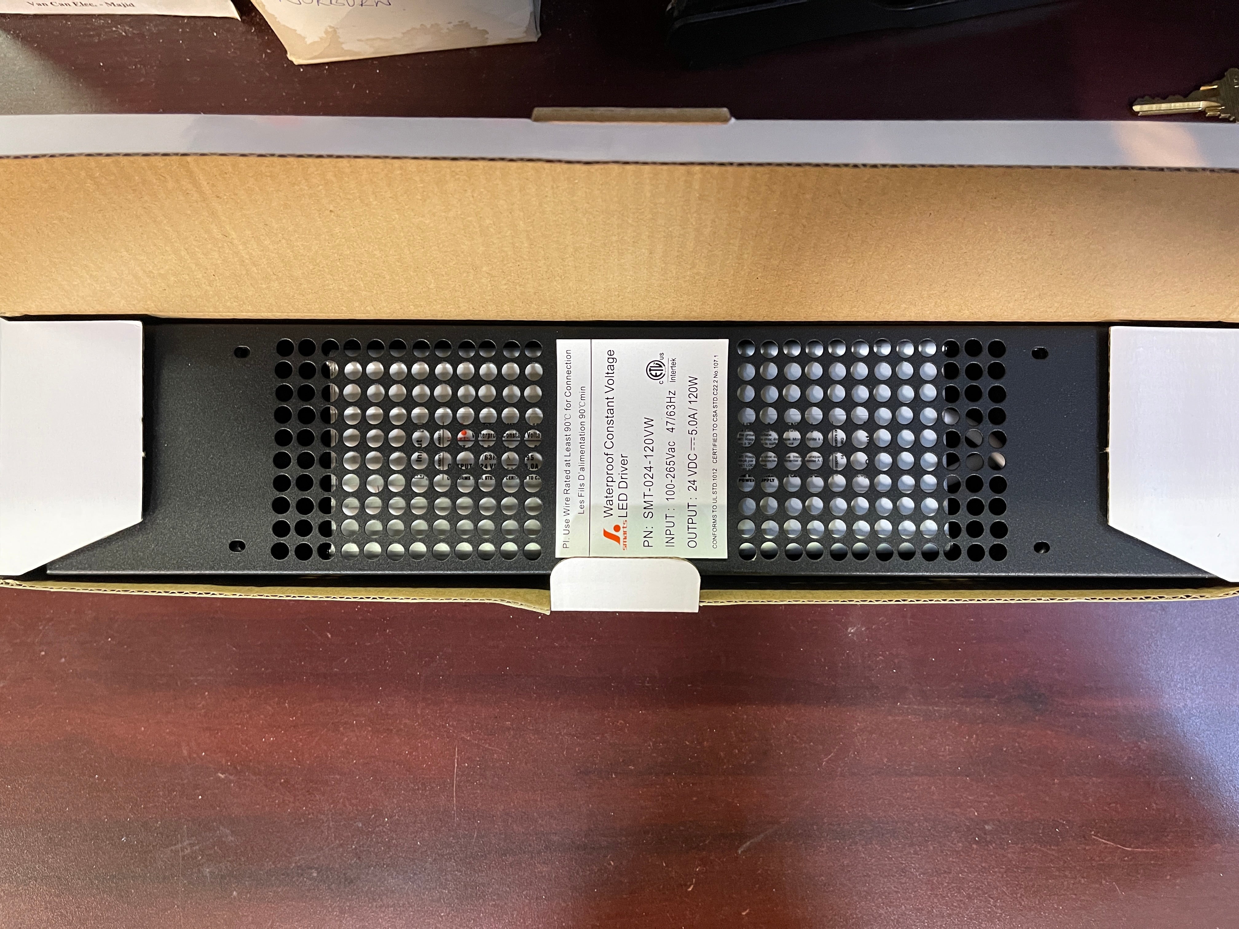 LED Driver 120W SMT-024-120VW