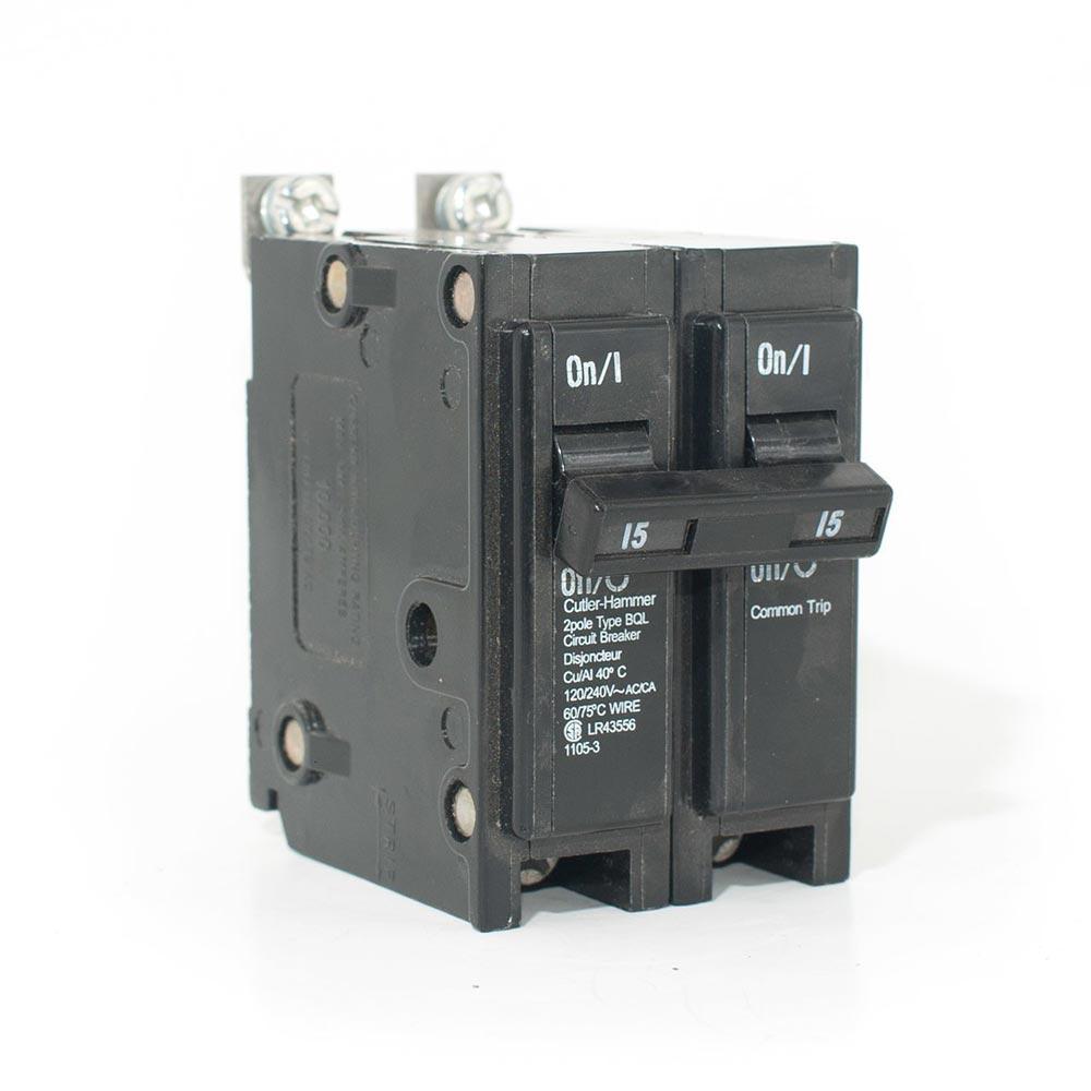 Eaton BQL215 2 Pole Bolt-On Commander-type breaker