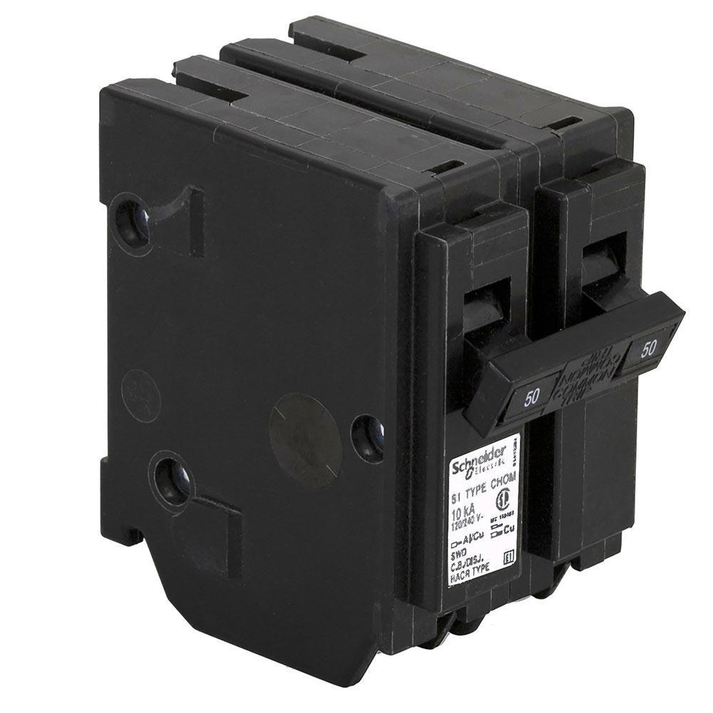 CHOM250 - HomeLine 50 Amp 2 Pole 240 Volt Circuit Breaker