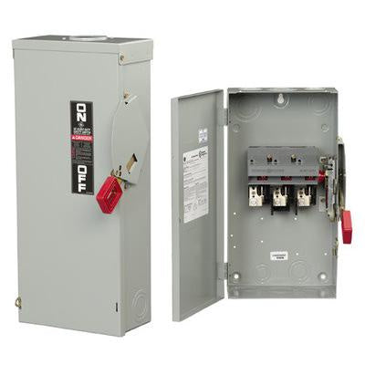 GE 2P Fusb 240V 200A Outdoor TH3224RC