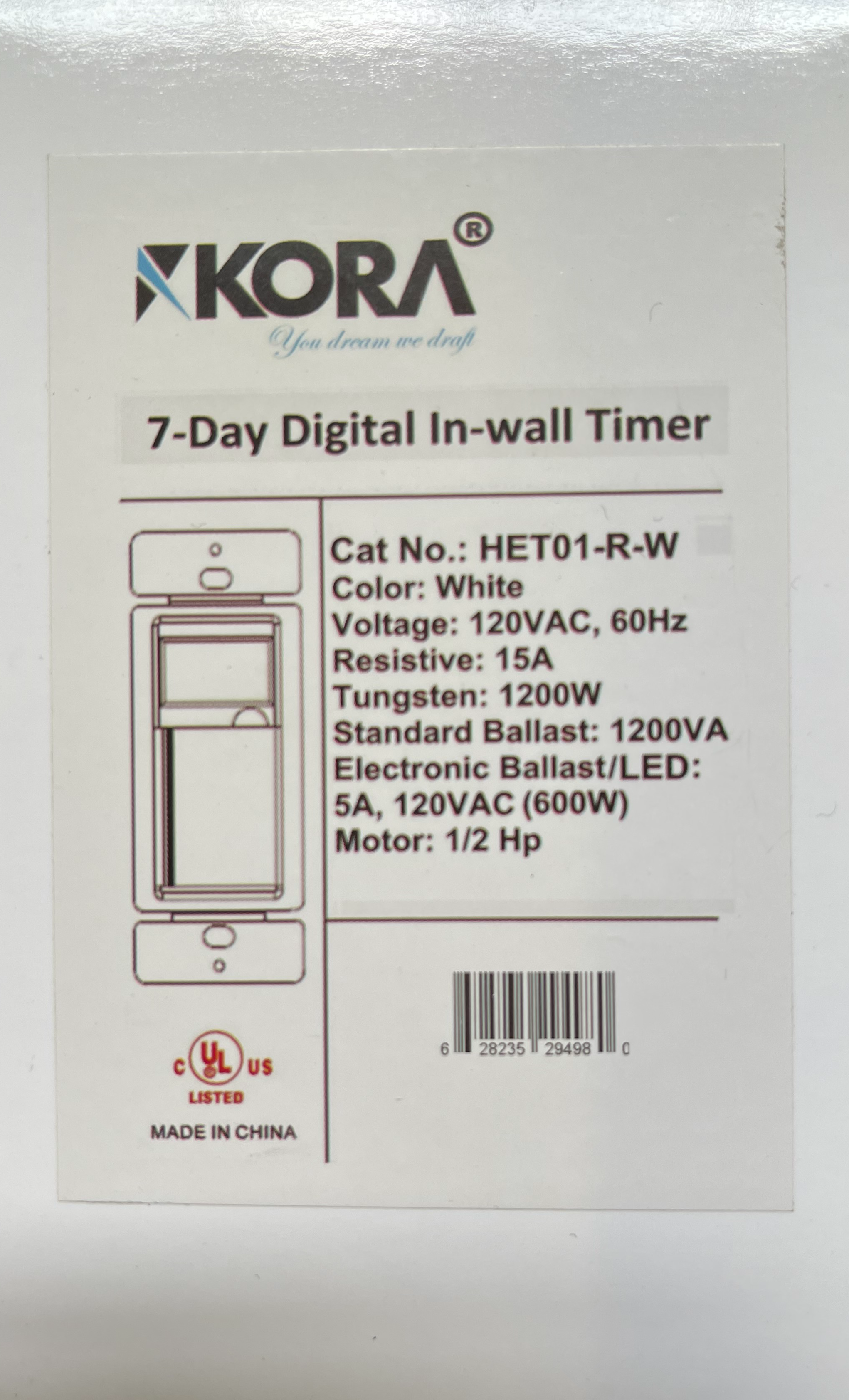 SP Programable Timer HET01-R