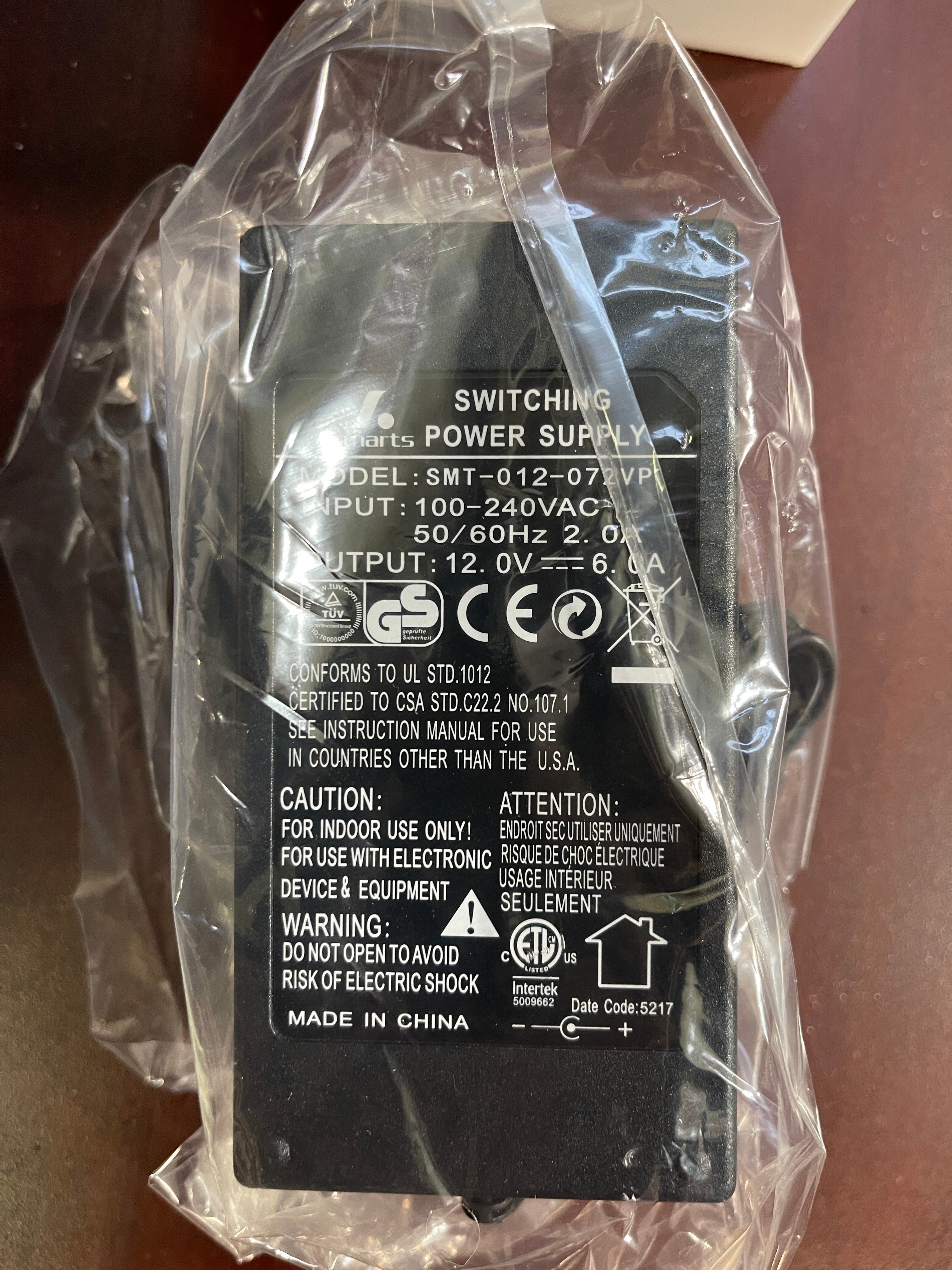 LED Driver 72W SMT-012-072VP