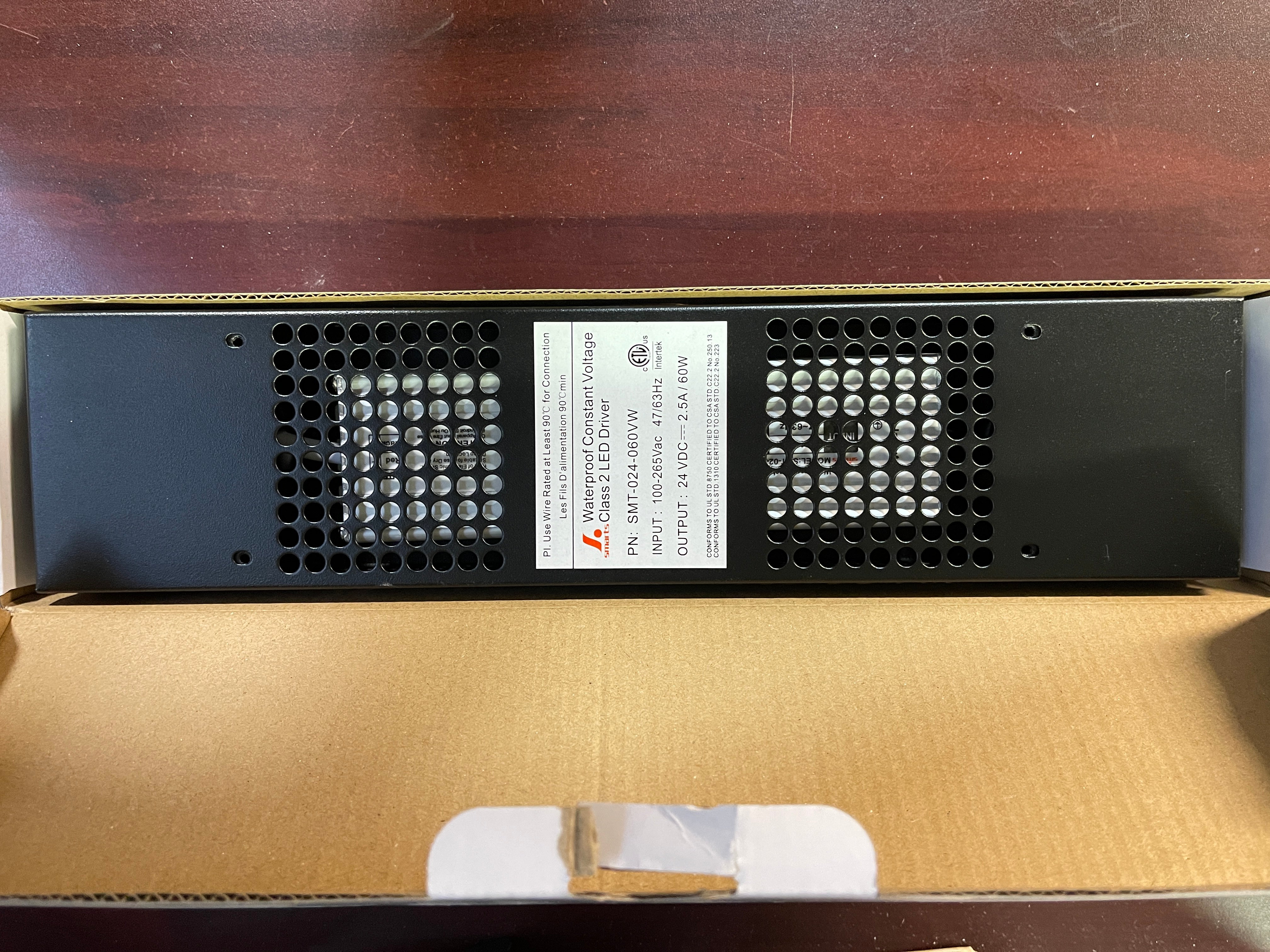 LED Driver 60W SMT-024-060VW