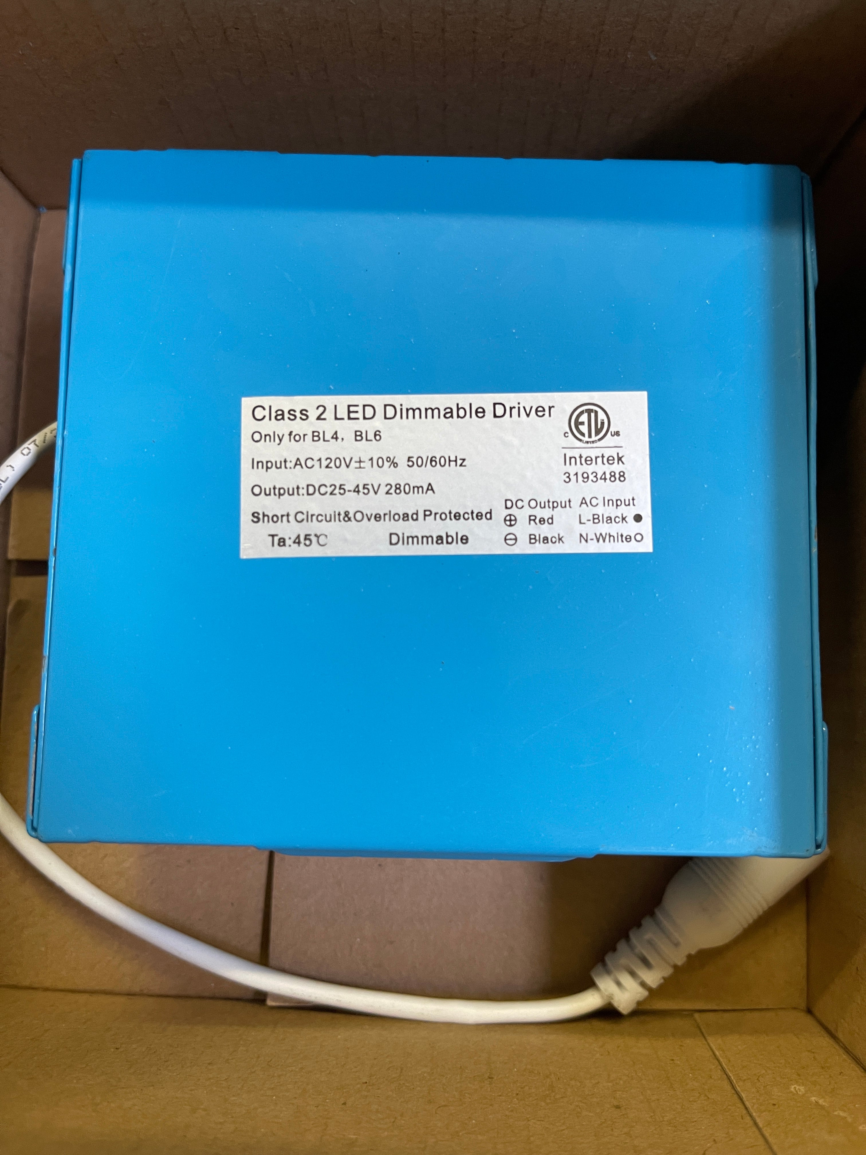 LED Super Thin 6" 3CCT BL6-301-3C WH
