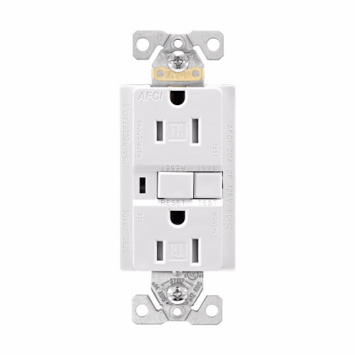 AFCI TR Dup 15A 125V TRAFCI15W