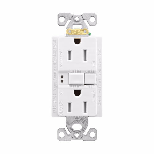 AFCI/GFCI 15A TRAFGF15W