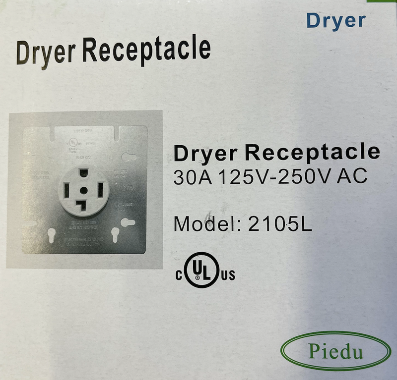Dryer Receptacle 2105L