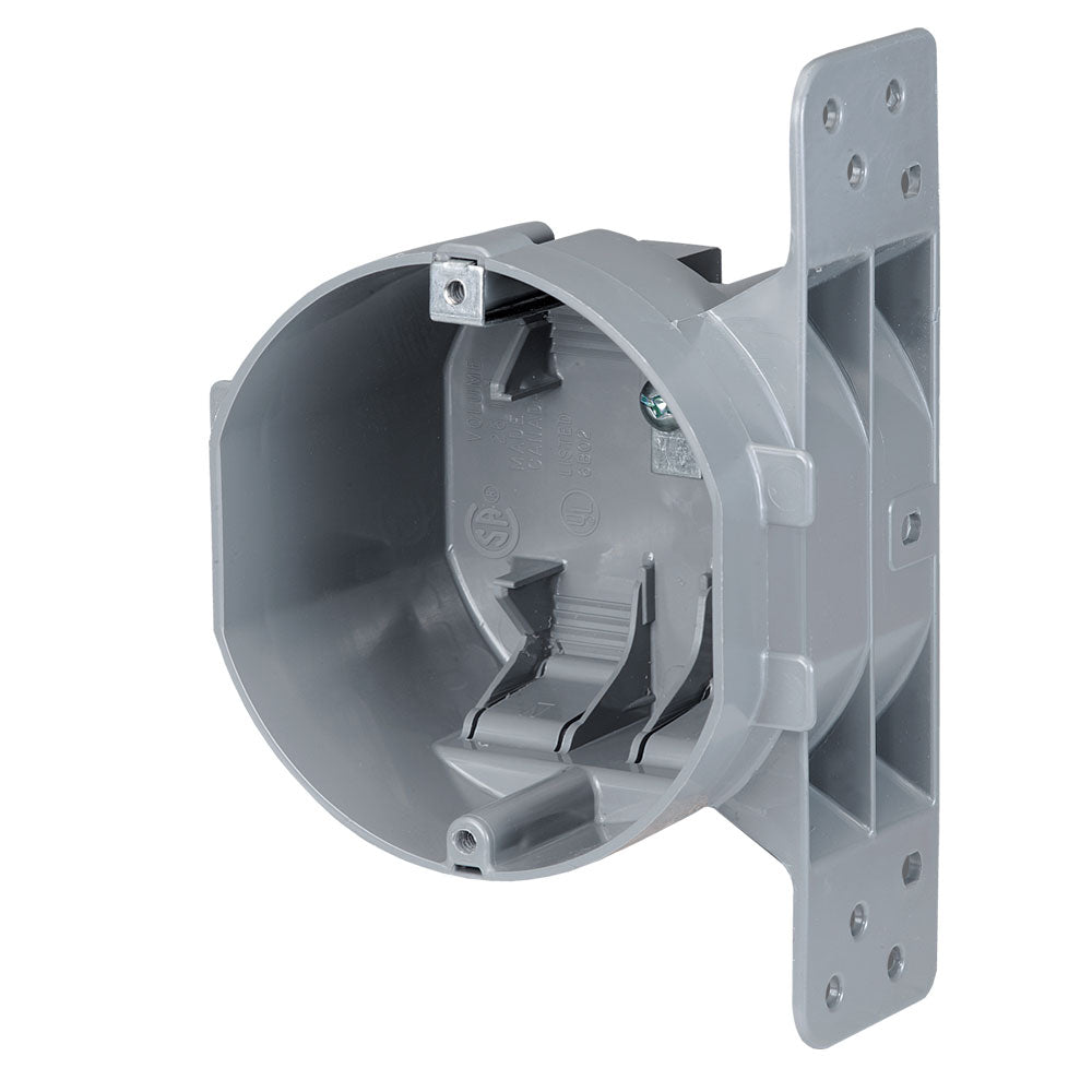 Plastic Box Octagon Gray