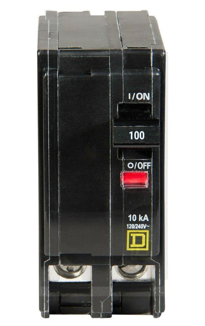 QO2100 - Square D 100 Amp Double Pole Circuit Breaker
